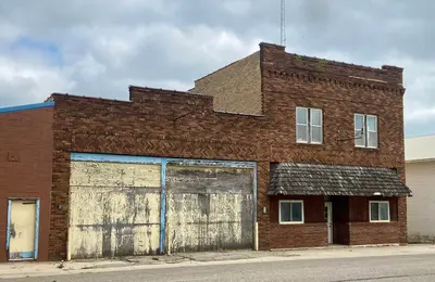 Business on Second Avenue, Bertha, Minnesota