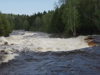 Trowbridge Falls , June Flood '08 - panoramio