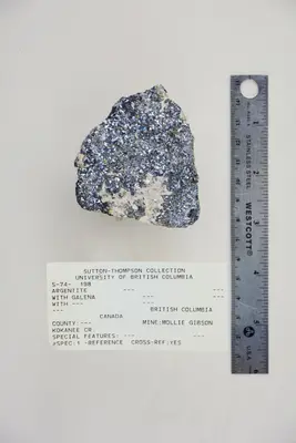 Argentite with Galena (46873075042)