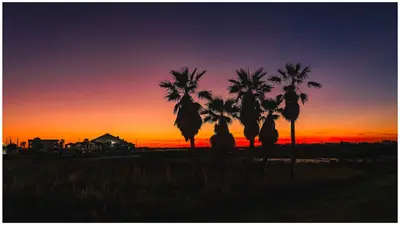 Texas Sunset at Port Aransas - Flickr - Shiva Shenoy