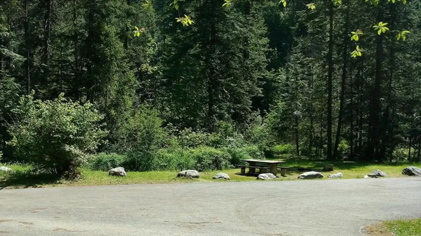 Beauty Creek Campground Site 14