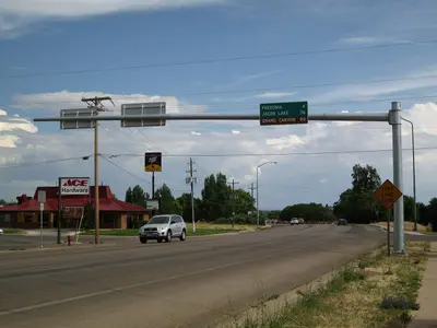 New Control Poles, Kanab (3) - panoramio
