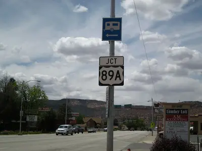 JCT US-89A, NB - panoramio