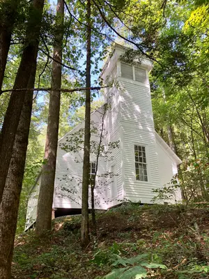 Smokemont (Oconaluftee) Baptist Church, Great Smoky Mountains National Park, Smokemont, NC (49112766551)