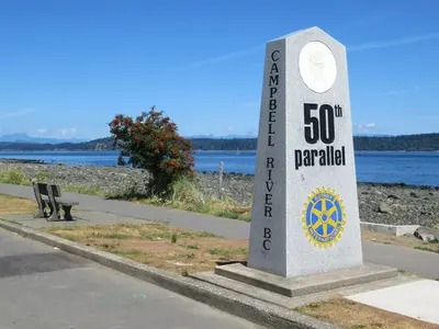 50th Parallel, Campbell River, British Columbia