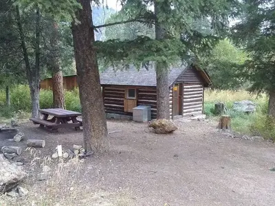 Stoney Cabin on the Beaverhead-Deerlodge National Forest