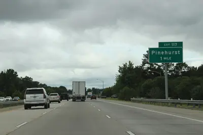 Georgia I75sb Exit 117 1 mile
