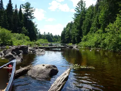 Looking at Twin Falls Hornbeam Lake South side - panoramio (2)