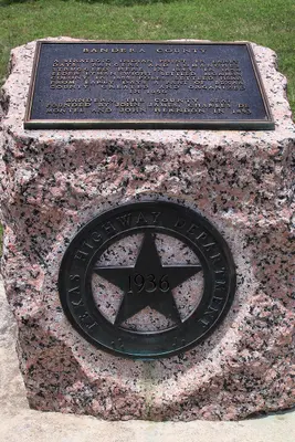 Bandera County Texas Centennial Marker
