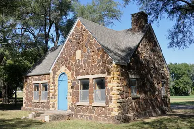 Lincoln City Park Kansas Scout Cabin