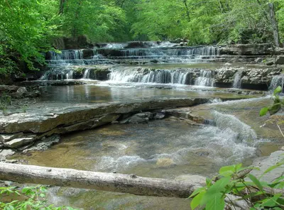 Falls in Walls of Jericho Canyon - panoramio