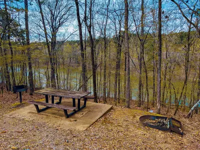 Camping on Lake Greeson - Daisy State Park, Arkansas