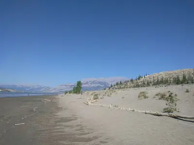 Jasper Lake shore