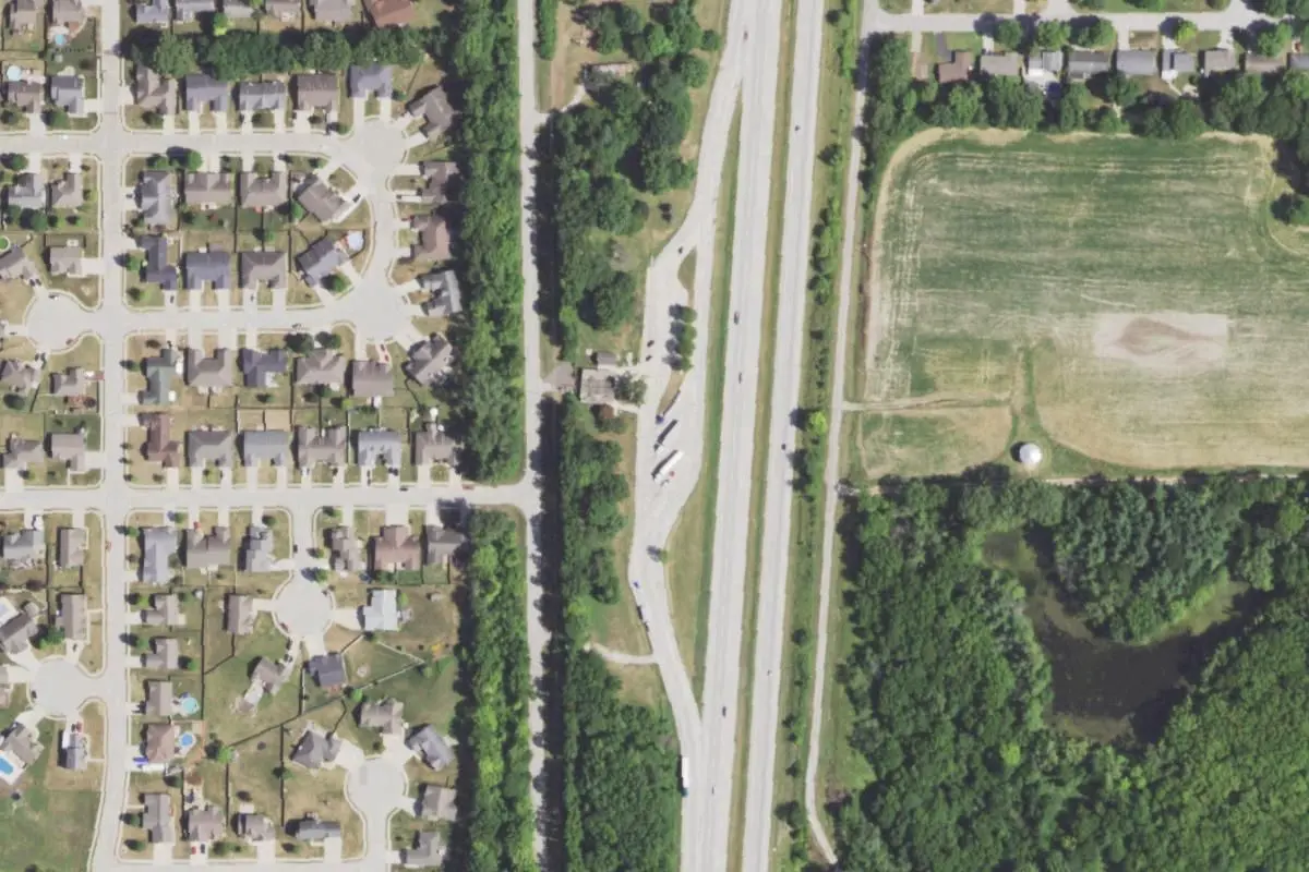 Aerial view