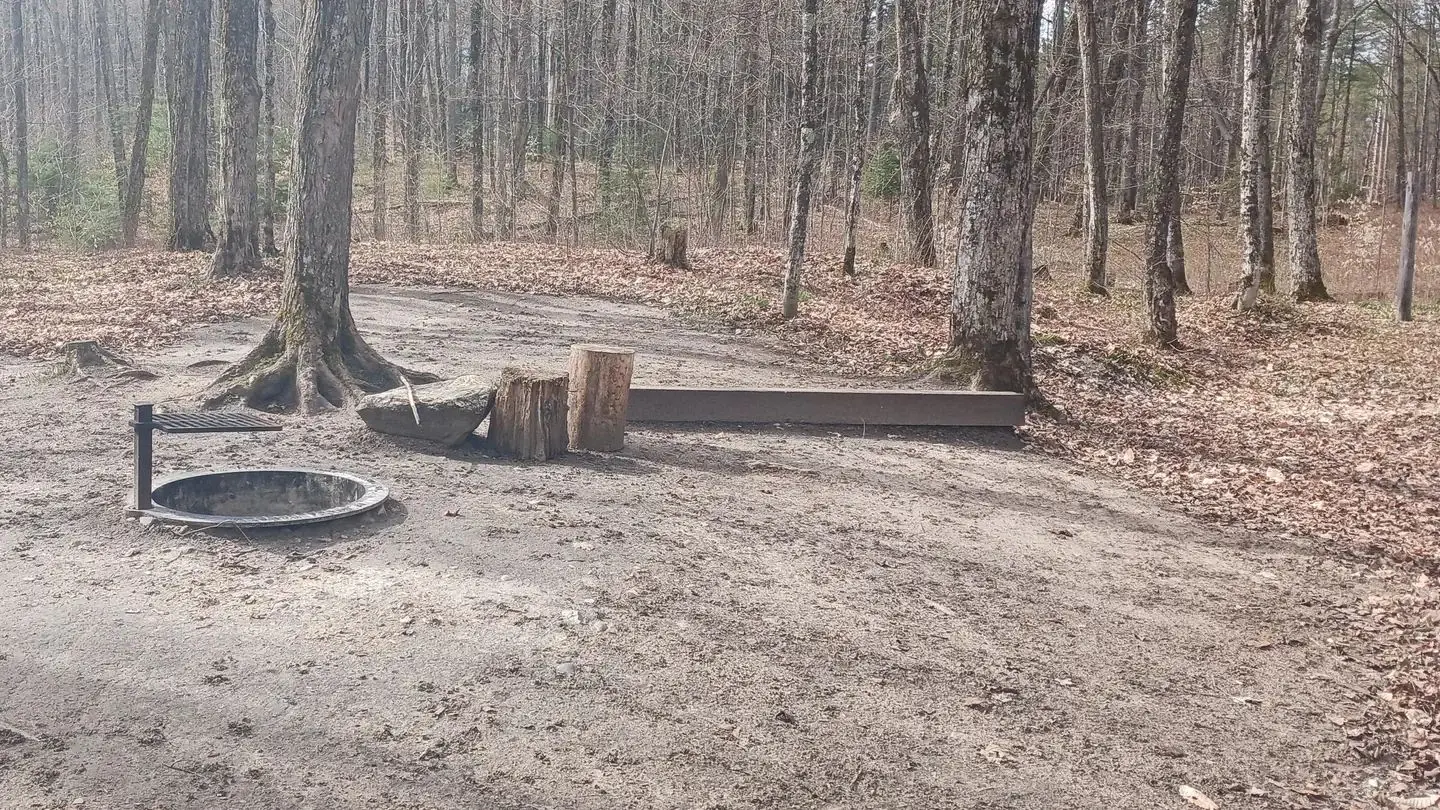 IronJaw Campsite fire ring and tent pad