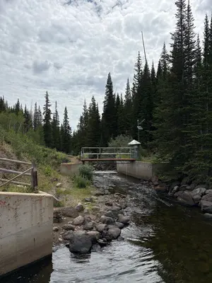 Hydrological Station in Bear River, Colorado