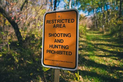 No Hunting - Old Mill State Park (23729900588)
