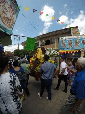 Procesión en Actopan, Veracruz