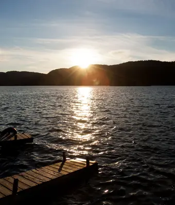 Sunset Over the Docks - panoramio