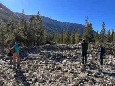 Flood Repair Work, Fall 2022 Beartooth RD (52944086773)