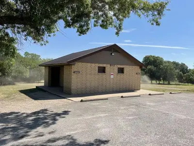 A photo of the renovated H-5 Restroom and Showers in South Holiday Campground