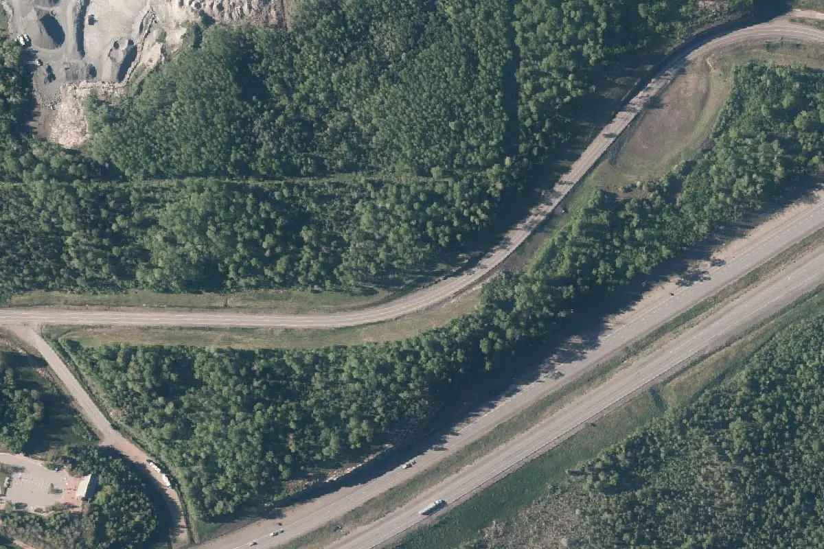 Aerial view