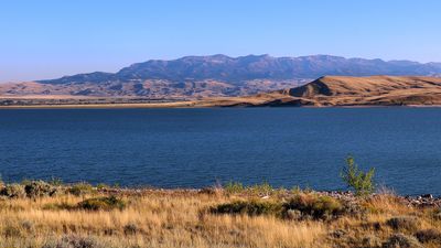 Buffalo Bill Reservoir Wyoming 2024