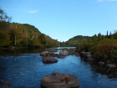 Rivière Ouareau, parc régional de la Forêt-Ouareau 02