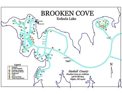 Brooken Cove Map