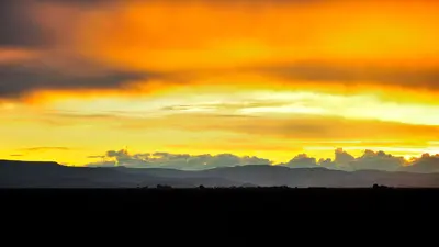 Sunset in San Luis Valley - panoramio