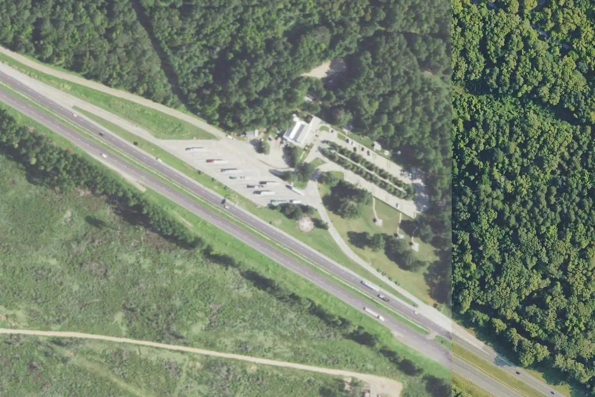 Aerial view