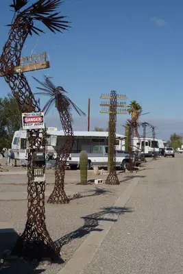 Quartzsite, AZ, Casa del Sol, Shady Lane, 2009 - panoramio