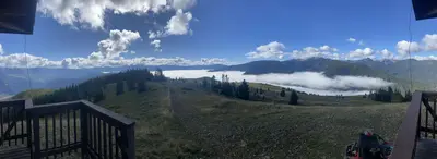 GARNET MOUNTAIN FIRE LOOKOUT view SW