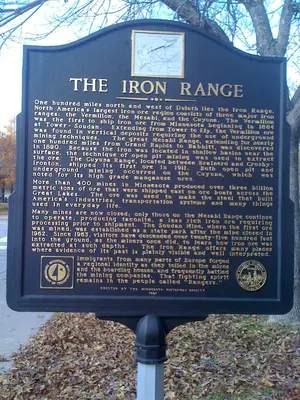 The Iron Range-Historic Marker