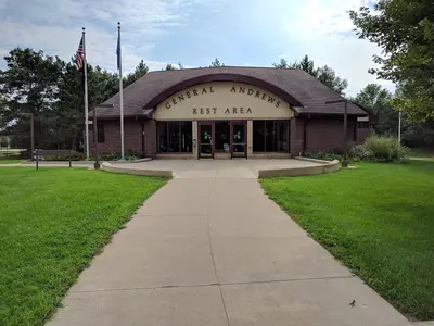 General Andrews Rest Area - building
