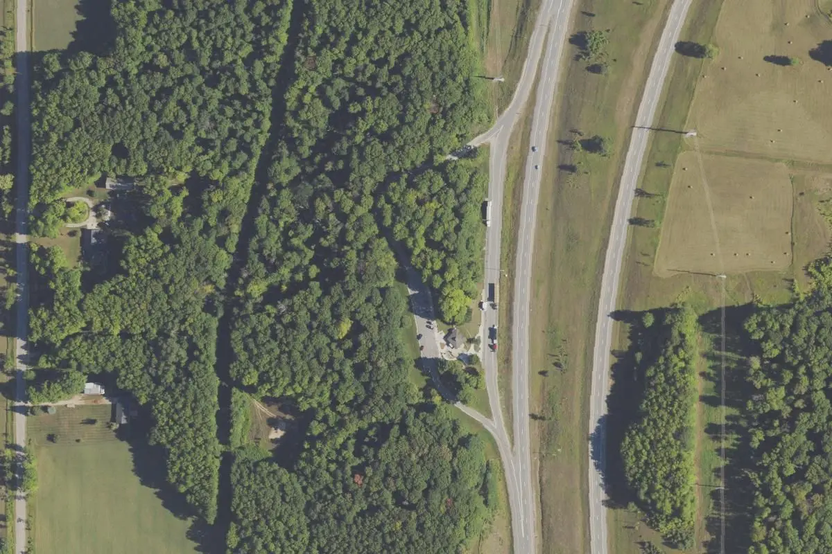 Aerial view