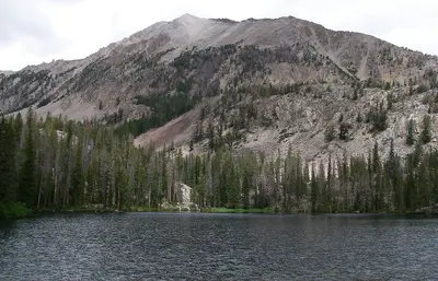 Sliderock Lake White Cloud Mountains Idaho