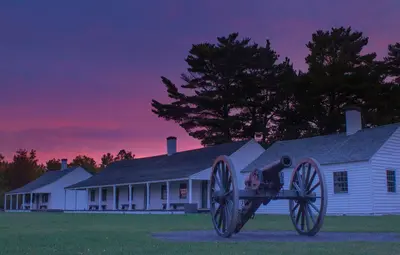 Fort Wilkins at Sunrise