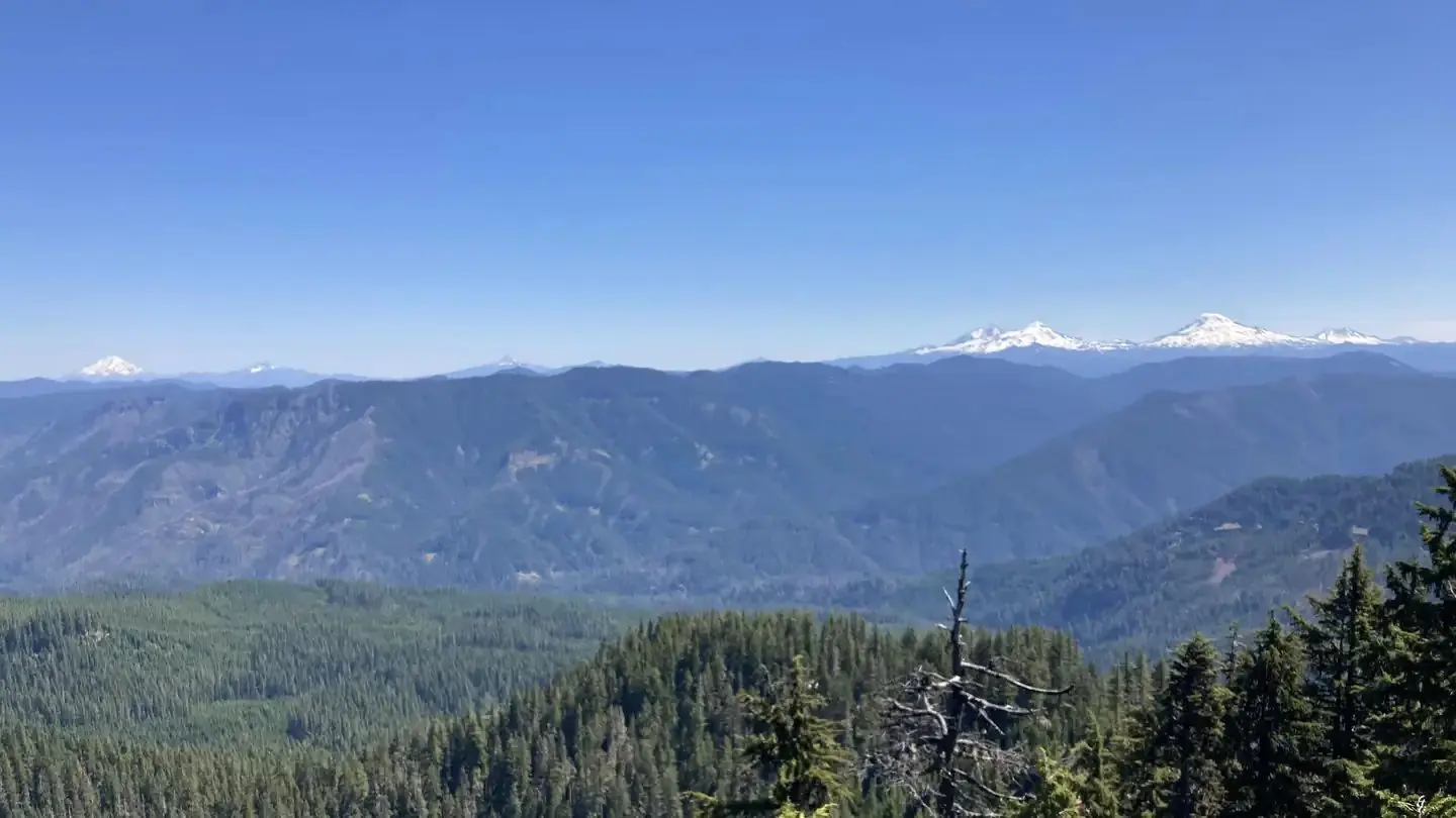 View from Indian Ridge looking east
