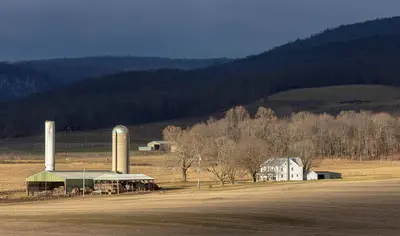 Catoctin Mountain and farm MD1