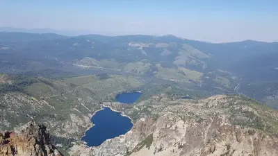 Sierra Buttes, hike near Campground