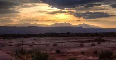 La Sal Mountains Sunset (7257523268)