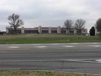 Atlanta Motor Speedway, grandstand view across from US19