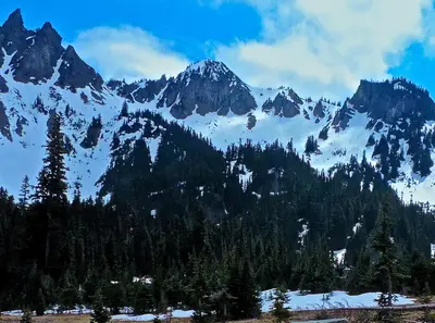 Barrier Peak from Owyhigh Lakes