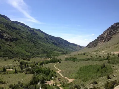 2014-06-23 15 09 05 View west-northwest from the Moraine Overlook in Lamoille Canyon, Nevada