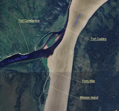 Forty Mile - Google Earth View
