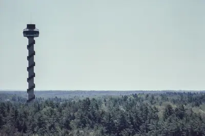 1000 Islands Tower - Leeds and the Thousand Islands, Ontario, Canada - May 1987