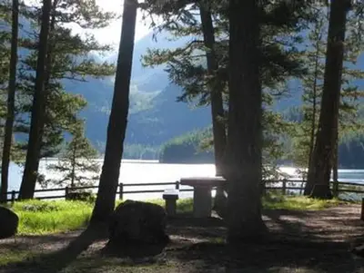 HOLLAND LAKE CAMPGROUND, Site photo