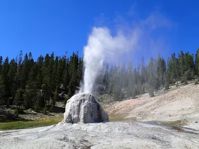Lone Star Geyser eruption (3.57-4.23 PM, 7 August 2013) 69 (13276285915)