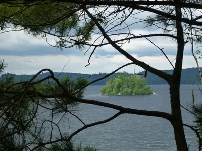 View of the little island, from another island - panoramio